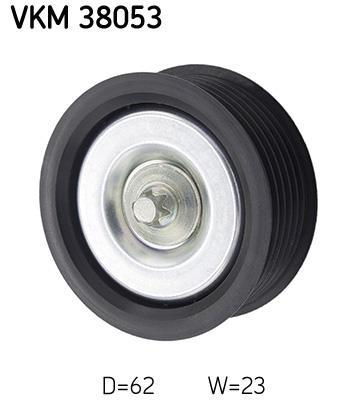Galet enrouleur de courroie d'accessoire SKF ref. VKM 38053